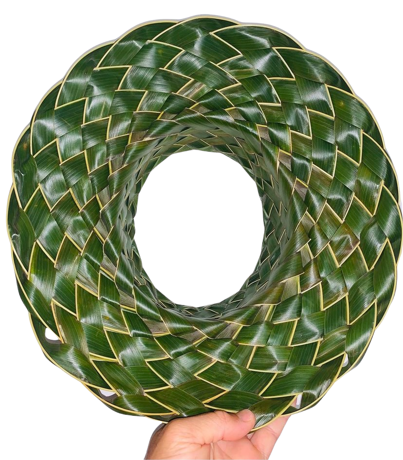 coconut palm leaf hat for sale MEDIUM FLAT BRIM – Coco Shade Hawai'i